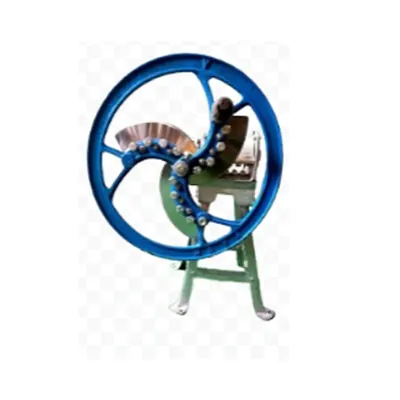 Tabletop Dry and Soft Leaves Cutting Machine With 3 Stainless Steel Blades
