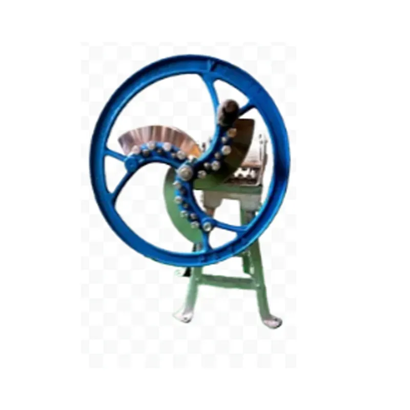 Tabletop Dry and Soft Leaves Cutting Machine With 3 Stainless Steel Blades