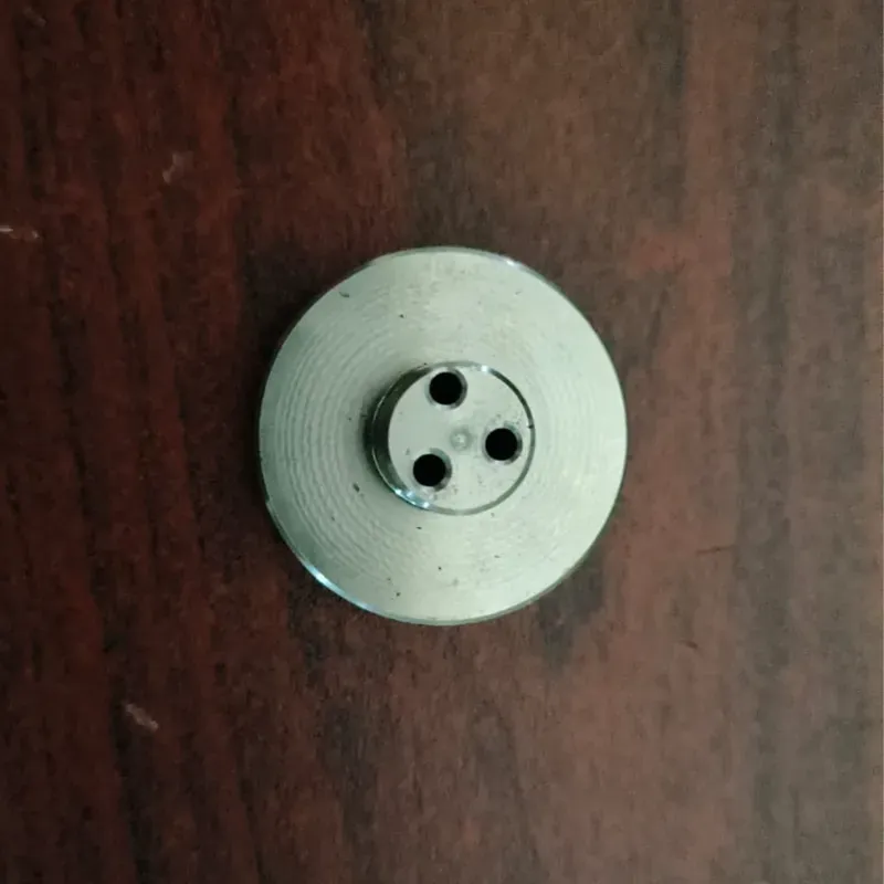 3 Holes Pola Making Die For Rice Corn Puffed Snack Food Extruder Machine with Barrel Screw, Without Motor and Stand