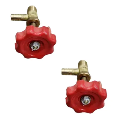 LPG Gas Control Valve for Hot Dog Making Machine and UFO Burger Making Machine (Pack of 2)