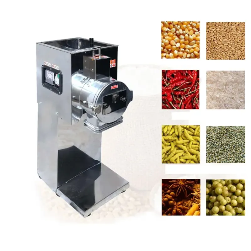 CENTROTECH 2 HP 40 kg/Hr Commercial Flour Mill/ Pulverizer Machine, 9 x 5 Inch Chamber Size