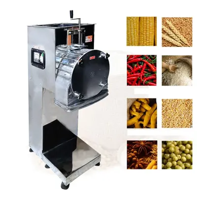 CENTROTECH 5 HP 100 kg/Hr Commercial SS Flour Mill/ Pulverizer Machine, Chamber Size 12 x 6 Inch