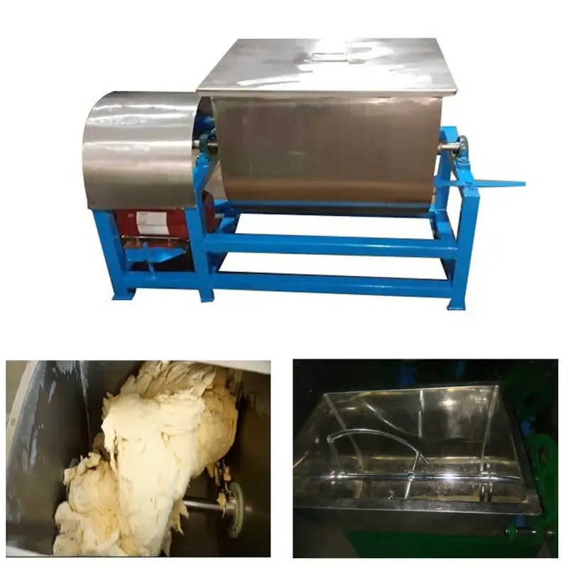 Commercial SS Drum Type 25 kg Dough Kneader Machine With 2 HP Motor