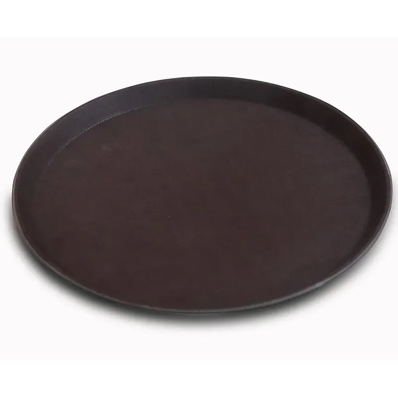 14 Inch Fiber Round Tray for Serving Cookies and Cakes