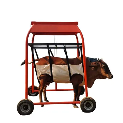 Portable Manual Animal Lifting Machine With 1500 kg Load Capacity For Veterinary Use