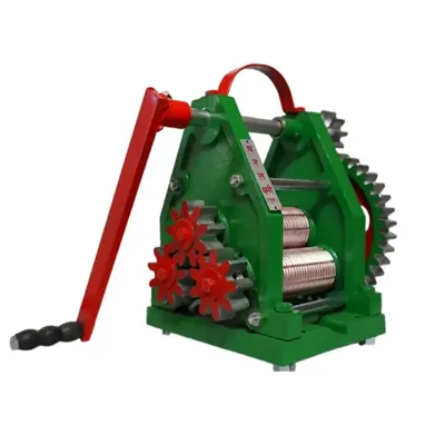 Manual Sugarcane Juice Machine with 3 Brass Roller