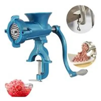 Heavy Duty Manual Meat Mincing Machine Hand Operated, 10 kg/hr, Cast Iron