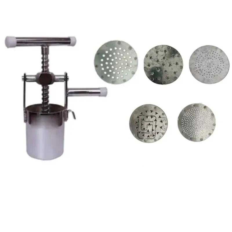 Manual Namkeen Bhujia Machine 5 Inch, 50 kg/Hr with 5 Jali