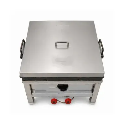 aarogyam 100 Pits Table Top Burner Paniyaram Cooking Set High Capacity Lid