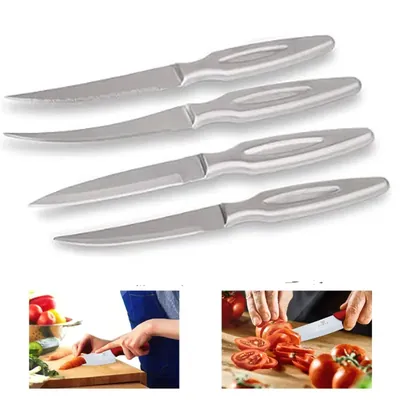 Premium Range Matt Finish Kitchen Knife Set (Pack of 4)