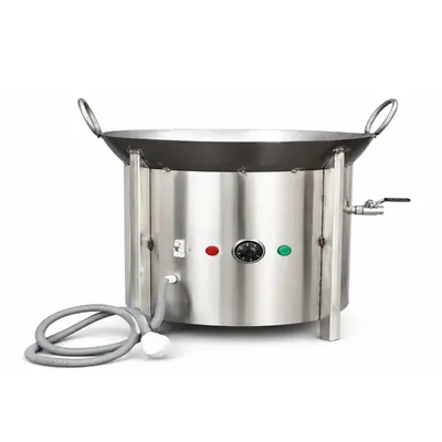 Commercial 24-Inch Electric Kadai with MCB Safety Feature, 6000 W Power for Commercial Kitchens