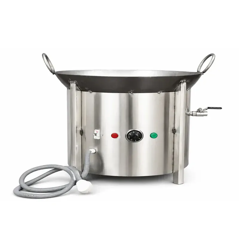 Commercial 24-Inch Electric Kadai with MCB Safety Feature, 6000 W Power for Commercial Kitchens