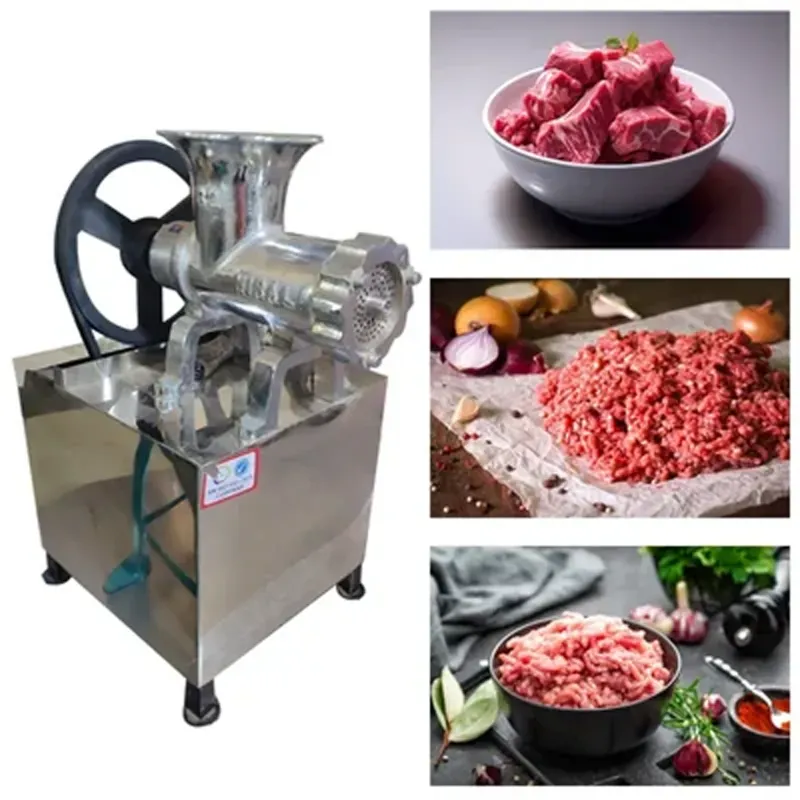 Heavy Duty Stainless Steel Meat Mincer Keema Machine with 1.5 HP Motor, Box Type