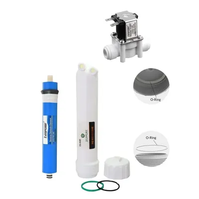 ZENPURE Membrane Service Kit 3, RO Membrane, Membrane Housing and Solenoid Valve