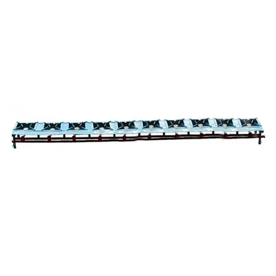 COCS 10 Burner 141 x 10 x 7 Inch Commercial Gas Stove With Mild Steel Body