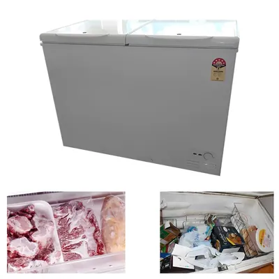 Heavy Duty 300 Litre Double Door Convertible Deep Freezer