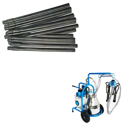Short Pulse Tubes for Milking Machine Claw & Teat Shell (Set of 16 Pieces)