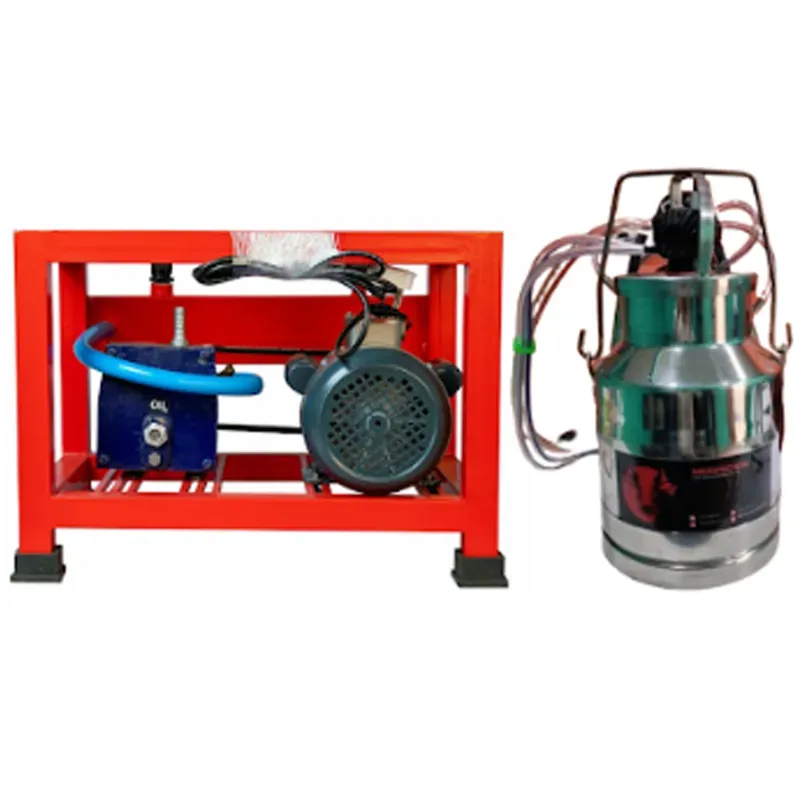 Open Door Ultra Single Bucket (25 Litre) Milking Machine With 2 HP Motor & 350 LPM Pump & 1 Year Warranty