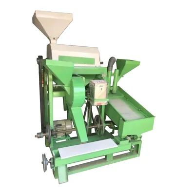 Semi-Automatic Mini Dal Mill Machine 100 kg Per Hour with 3 HP Motor