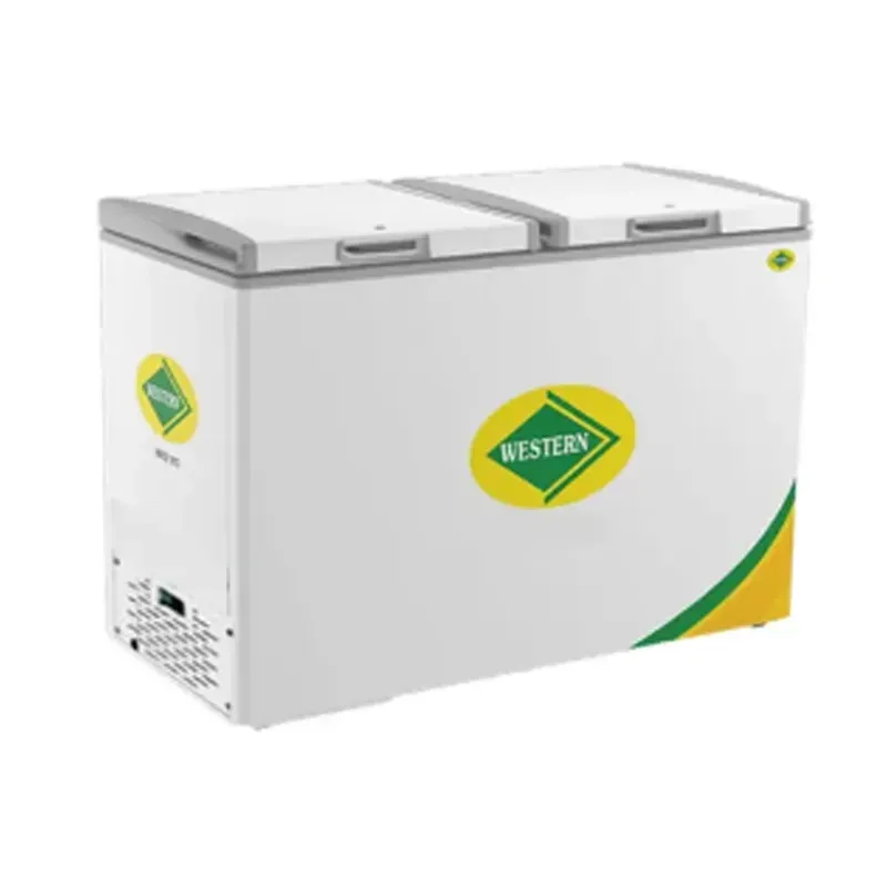 WESTERN 282 Litre Double Door Hard Top Chest/Deep Freezer, D350H225 for Supermarkets