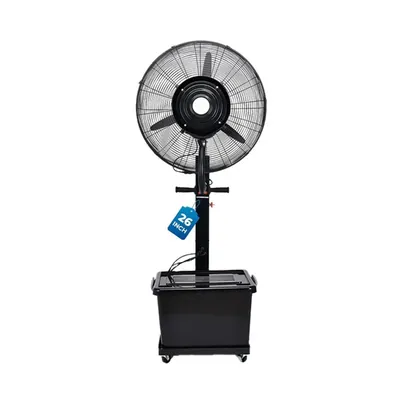 Heavy Duty 26 Inch Mist Fan With 41 Litre Water Tank Capacity