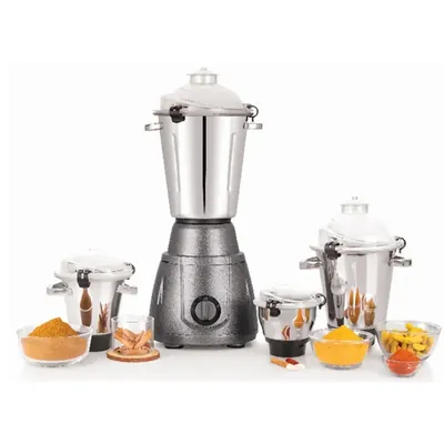 Vriom Hotel Bahubali 2100 W Metal Body Mixer Grinder with Coating and 4 Jars for Hotel and Catering Use
