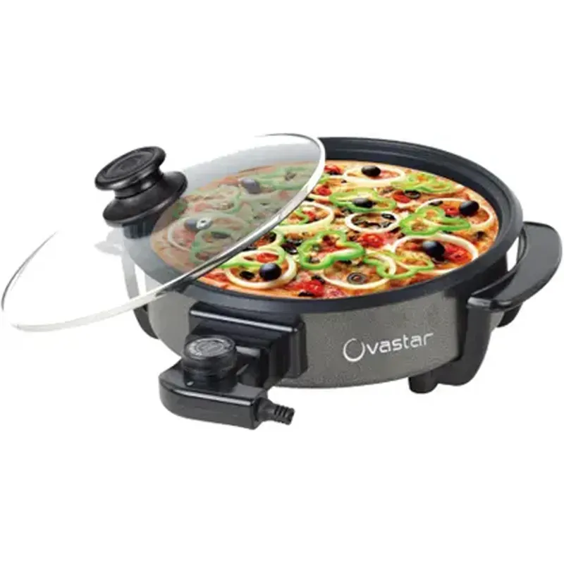 Ovastar 1500 W Pizza Maker (Black) (OWPP 1608)