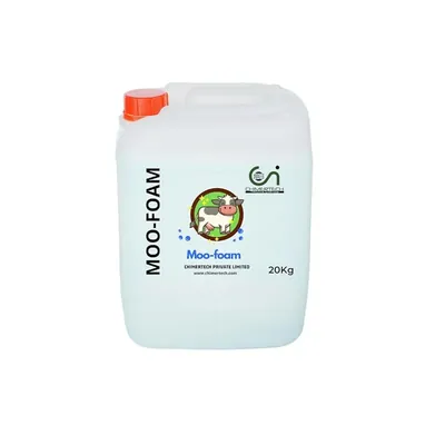 CHIMERTECH 20 kg MooFoam Teat Wash Cattle Mastitis Prevention Foam & Reduces Bacteria for Safe Milk