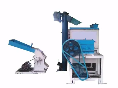 Heavy Duty Motor Operated Grinder cum Feed Mixer, 5.5 kW, Automatic