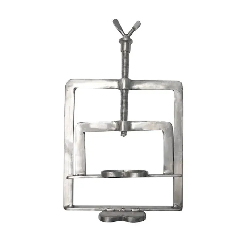 Veterinary Mouth Gag Gunther Instrument With Adjust Screw and Stainless Steel Body For Animal Medicine Feeding