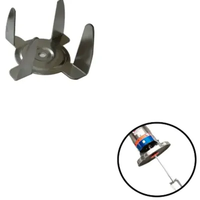 Mild Steel Big Blade for 25 Litre Madhani Machine of Copper Winding Motor (Pack of 5)