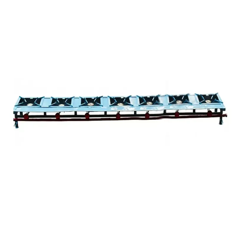 COCS 7 Burner 96 x 10 x 7 Inch Commercial Gas Stove With Mild Steel Body