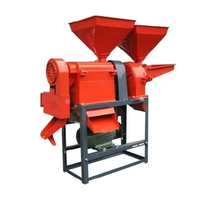 Agrobest (Model No- AG8800-9FC21)Combined Rice Mill Machine With 5 HP Motor