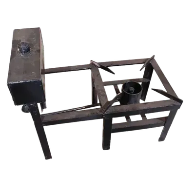 MS 12 x 12 Inch Oil and Diesel Bhatti for Commercial Food Processing Units