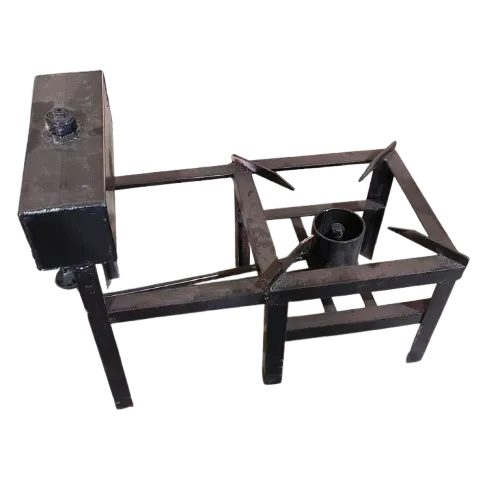 MS 12 x 12 Inch Oil and Diesel Bhatti for Commercial Food Processing Units