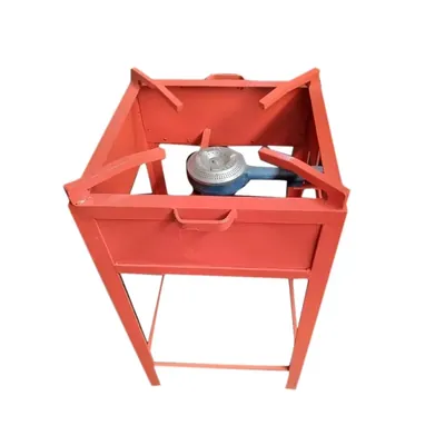 1.2 x 1.2 x 3 ft Mild Steel Single Burner Gas Stove
