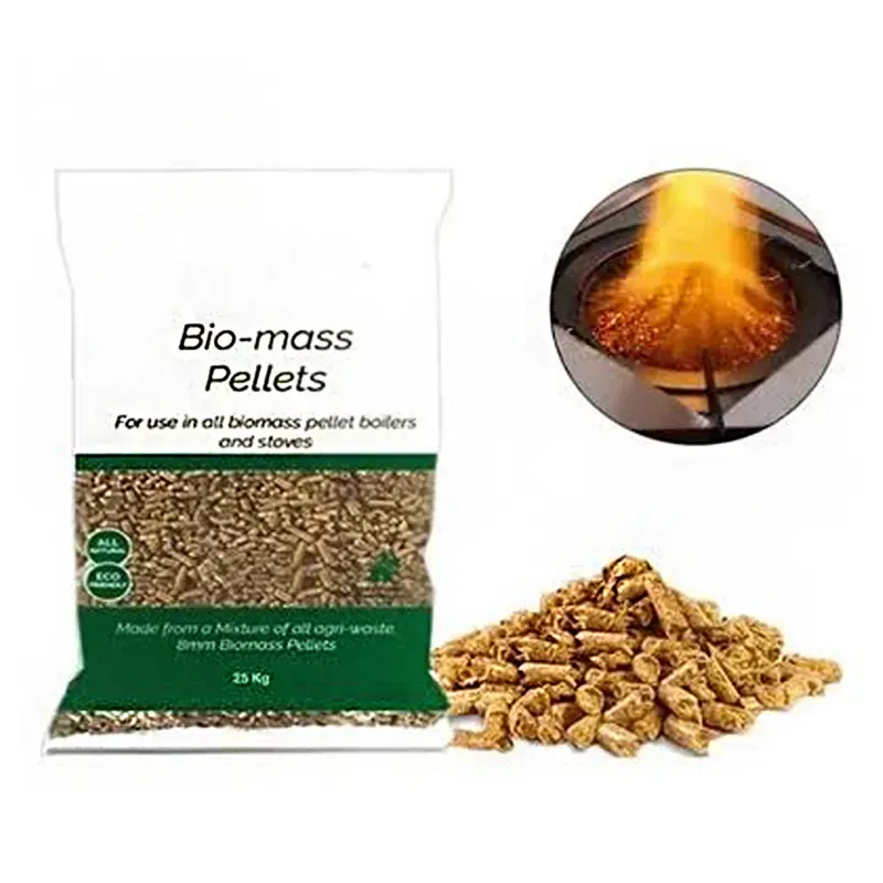 Biomass Wood Pellets for Multi Fuel Stoves, 6-8 mm Thick (Capacity-15 kg)