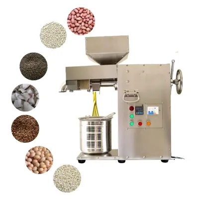 Commercial Multi Oil Seeds Press/Expeller Machine 2500 W, Up To 20 kg per hr with Free Accessories