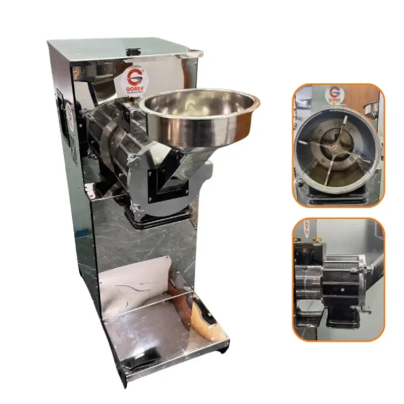 Gorek 10 HP Heavy Duty Pulverizer Machine (Model : GT-PRO10DC) with 65-70 kg/hr Output Capacity for Wet & Dry Grinding