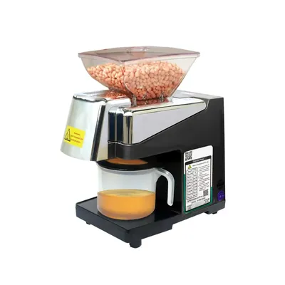 SEEDS2OIL S2O-2B Domestic Oil Extractor Machine For Home With Free Accessories (Gold, Silver, 600 W)