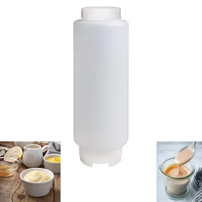 600 ml Multipurpose Leak Proof Regular FIFO Squeeze Bottle (Pack of 10)