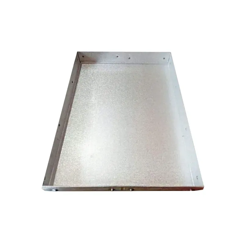 Heavy Duty 10 x 20 x 2 Inch Aluminum Coated Oven Tray For Bakery Use