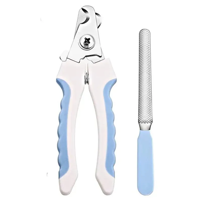 Stainless Steel Nail Cutter For Dogs, With Rubber Handle, 20 x 10 x 10 cm
