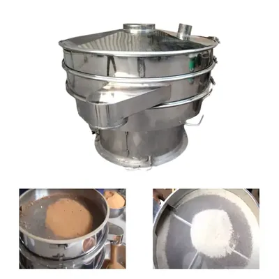 Tools Buying 36 Inch Vibro Sifter Machine With 0.5 HP Motor for Grain Cleaning, 300 kg/hr Screening Capacity