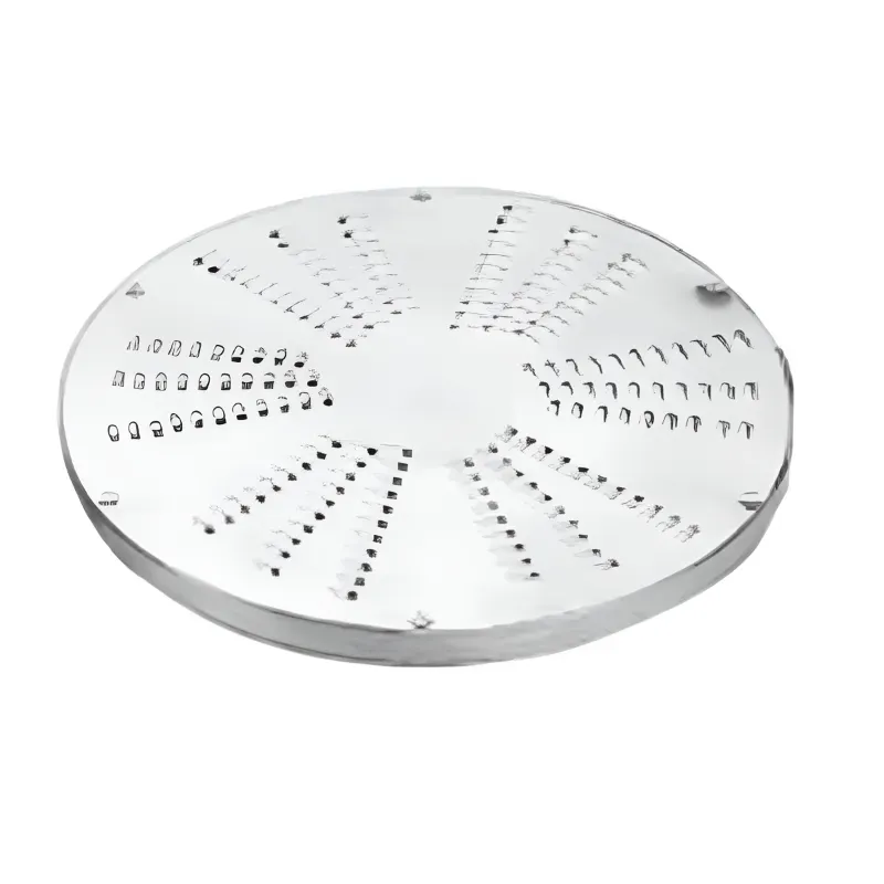 Stainless Steel Grater Blade For 2 HP Motor Operated Stainless Steel Body Vegetable Cutter Machine (Size-3 mm)