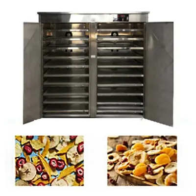 High Efficiency 20 Stainless Steel Tray Food Dryer With 3200 W For Large Food Processing Units