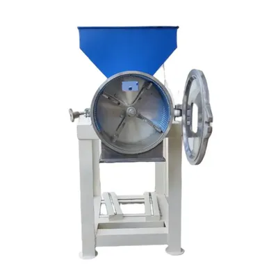 Commercial Semi-Automatic 3 HP MS Pulverizer Machine/Masala Grinder Pedestal Model Without Motor