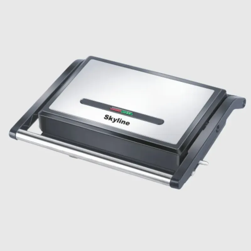 Skyline (Pack of 8) VTL-5020, Mini Griller with Non-Stick Plates & Cool Touch Handle 1200 W