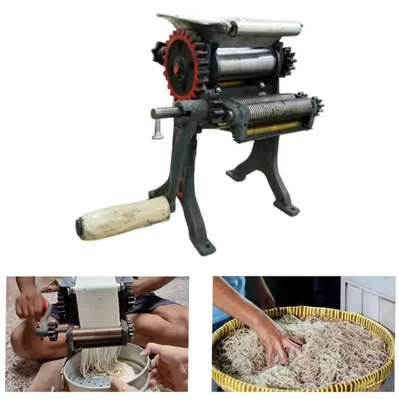 Heavy Duty Hand Operated 4 Inch Noodles /Momos Roti (Skin) Maker Machine, 10 kg/Hr