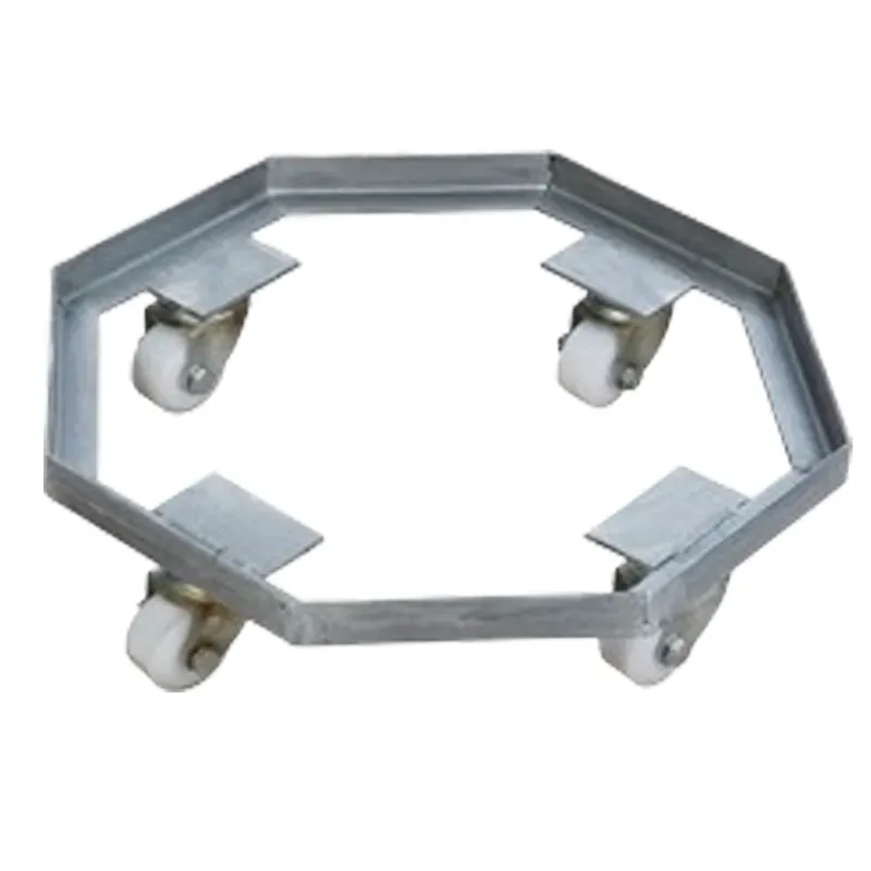 Octagon Trolley 23 x 23 Inch of Mild Steel Body for Round Tandoor